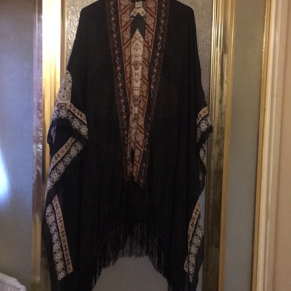 Light weight wrap/ruana